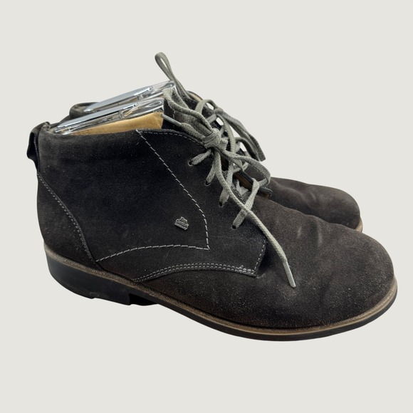 Finn Comfort Shoes - Finn Comfort Cranston Womens Suede Boots Size 6 Brown‎ Comfort Support Everyday